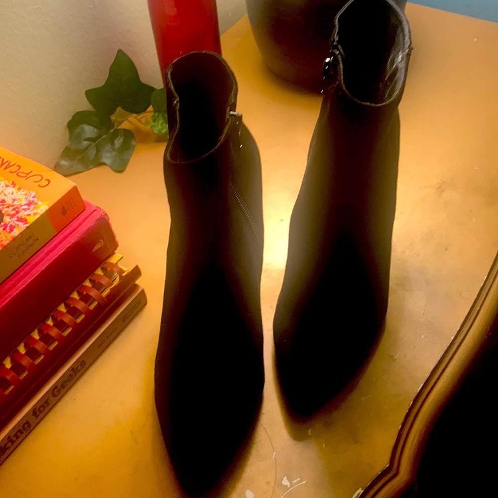 Translucent Heel Bootie - Picture 9 of 11